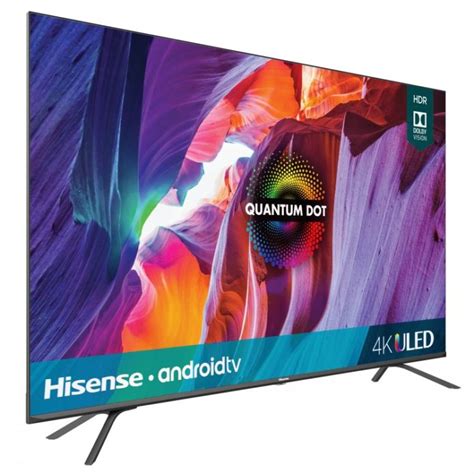 Hisense h8g - Description. Watch sports and movies on this 55-inch Hisense H8F Android smart TV. The Dolby Vision High Dynamic Range adds vivid color, brightness and contrast to every image, and the built-in Google Assistant provides control of this TV with voice commands. This Hisense H8F Android smart TV has Motion Rate 240, decreasing eye-strain and ...